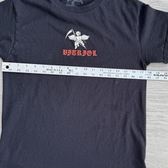 Vitriol Reaper Cherub Angel Demon T Shirt Black Short Sleeve Sz Small Zumiez Tee