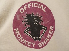 M/L Vtg 90s Love Monkeys Thrashed Distressed Grunge Reggae Rock Band T-Shirt