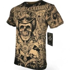Xtreme Couture Affliction Men’s Conjuring Biker Tattoo T-Shirt Tee 5XL BIG TALL