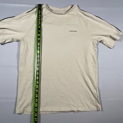 Yellowstone Graphic T Shirt Mens 3XL Beige Ribbed Collar Straight Hem Everyday