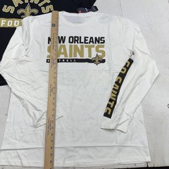 New Orleans Saints Shirt Mens XL Multi Color NFL Football 2 Pack Set Fanatics