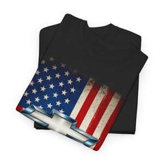 Men’s Graphic Chevrolet American Flag T-Shirt