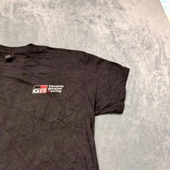 Gildan GR Toyota Gazoo Racing T Shirt Mens Medium Black Graphic GRIP Anime