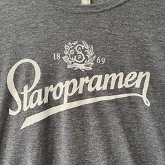 NEW Authentic Staropramen Beer Prague Czech Republic Gray T-Shirt – Czech Me Out