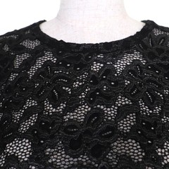 Louis Vuitton Floral Lace Nylon Blend T Shirt – DUTY FREE