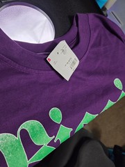 Brooklyn Mint Notorious B.I.G. Purple Graphic Long Sleeve Crew Tee XL