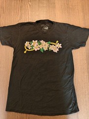 Jojo’s Bizarre Adventure Bruno Bucciarati Black Double Sided Anime T Shirt Sz M