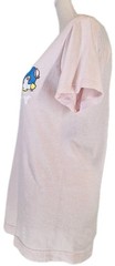 Sanrio Hello Kitty T-Shirt Mens S (34-36) Pink Graphic Lightweight Knit Cotton