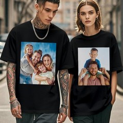 Custom Employee Group T‑Shirt, Personalized Logo Image Tee for Corporate Events