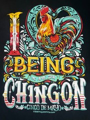 Lorenzo’s Mexican Restaurant T-Shirt Mens L Port & Company PC61 Chingon Fiesta