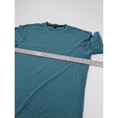 Public Rec Go-To Tee Crewneck Mens L Blue Raglan Short Sleeves Performance Shirt