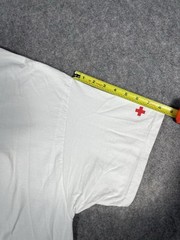 American Red Cross Peanuts Snoopy Woodstock Blood Donor T-shirt Mens 2XL White