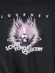 Brisco Brands Journey Graphic Lovin Touchin Squeezin T Shirt Black Size XXL 2XL