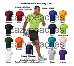 Men’s A4 NEW Dri-fit Workout Running Cooling Athletic T-SHIRTS S-3XL 4XL N3142