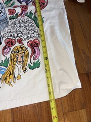 192 Warren Lotas Woodstock Peace White Tee Shirt Men’s – Size XL Flaw