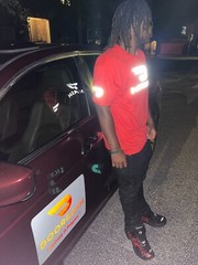 Reflective Tshirt DoorDash or Flex Delivery Driver Red Blue Black Door Dash
