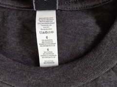 Humants Men’s Large Workwear /Outdoor Jersey Pocket Tee Dark Gray heather Cotton