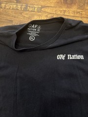 OAF Nation Men’s XL T-shirt Lot. Next Level Apparel Staccato Brand – See Photos