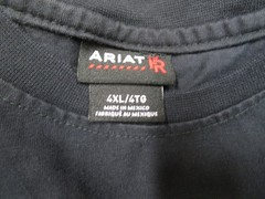 Ariat FR Shirt Men 4XL Black Camo Fire Flame Resistant Long Sleeve CAT2 Logo