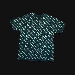 INSANE GRAIL RARE COLORWAY ROGUE STATUS AOP GUN TEE