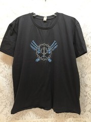 RWBY Neptune Symbol Rooster Teeth Men’s Graphic Black T-shirt XL Short Sleeve