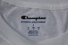 Champion Men’s Short Sleeve T Shirt White Assorted Sizes S-4XL NWT