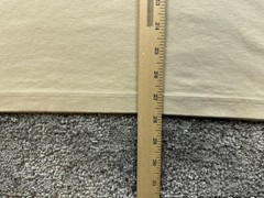 Kirkland Signature Shirt Mens 2XL Beige Pima Cotton Crew Neck Tagless Basic