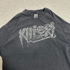 Y2K Famous Stars and Straps Killer Graphic T-Shirt Travis Barker Faded Black XL