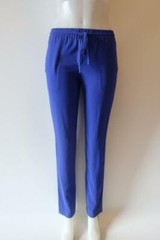 WOMEN T. BABTON BLUE TIE WAIST PANTS SZ XS*