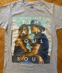 Tim Mcgraw Faith Hill Tshirt Men’s Size Small Soul 2 Soul World Tour 2017