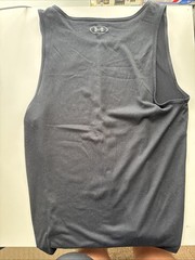 Lot Of 2 Under Armour UA Tech Tank 2.0 Men’s Sz Medium Navy/Black Polyester