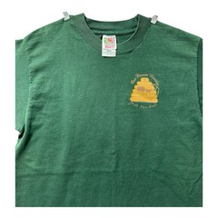 Vintage Beehive Clothing Our Pioneer Heritage Fall Fun Fest Green T-Shirt Size M