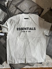 Size Large Light Oatmeal – Fear of God Essentials T-Shirt Brand New Tags – White
