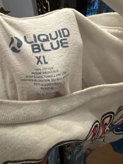 Vintage 1993 Grateful Dead Revolutionary Dead Mike Dubois Liquid Blue XL