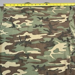 Vtg Woodland Camouflage Shirt Medium Green 80s USA Made Single Stitch Gorpcore