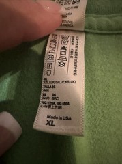 APPLE Employee T-Shirt~AMERICAN APPAREL USA~ Apple Green~TECH COMPANY~Adult XL