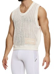 Modus Vivendi Crochet Summer Knitted Tank, Many Colours, Sleeveless, Scoop Neck