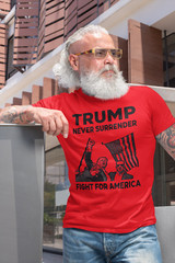 Trump Rally Shot Support Trump MAGA 2024 Fight For America Election T-Shirt