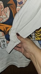 3 Dragon Ballz Tshirts Size Small Long Sleeve 2 White 1 Black As Pictured