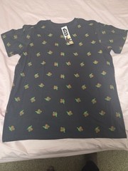 Star Wars: The Mandalorian Grogu Allover Print Men’s T-Shirt-Size 2XL NWT