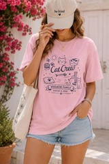 Personalized Cat Comfort Tee Family Crew Pet Lover Gift