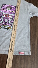 NWOT Diamond Supply Co 2000s Ace Skateboarding Mens XL Gray Monster Shirt XL207
