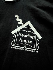 Online Ceramics Reading House XXL Black Heavy Weight Shirt Haunted Wagon