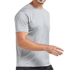 5 Pack Men’s Dry Fit T Shirts Athletic Running Gym Workout Short Sleeve Tee S…