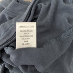 Free Fly Shirt Men’s XL Gray Blue Short Sleeve Performance Bamboo Viscose Tee
