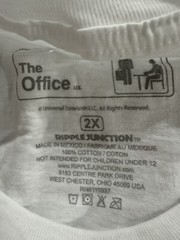 NEW The Office Ripple Junction St. Paddy’s Day Drinking Team Mens T Shirt Sz 2XL