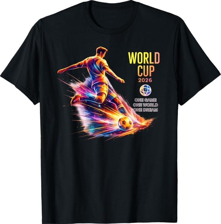 Soccer – WM World Cup 2026 One Game World Dream T-Shirt