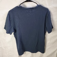 Banana Republic Shirt Mens L Blue Luxury Touch T-Shirt Tee Preppy Casual Crew