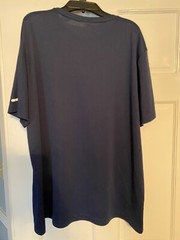 Men’s Athletic DriWorks Navy Blue Short Sleeve T-Shirt Size XL 46-48