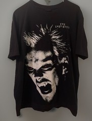 Dumbgood: The Lost Boys David Big Face Print Graphic TShirt Men’s Medium, Horror